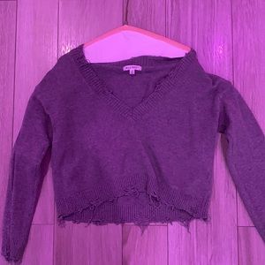 Gray Wild honey Sweater